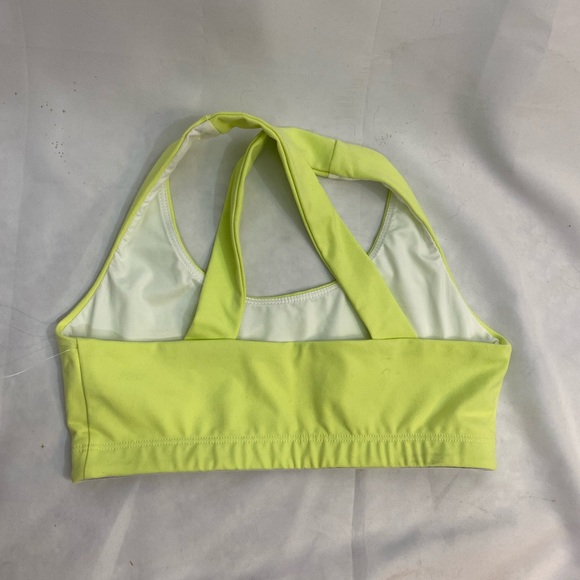 UO Year Of Ours Cross-Back Sports Bra Lime - Picture 7 of 7